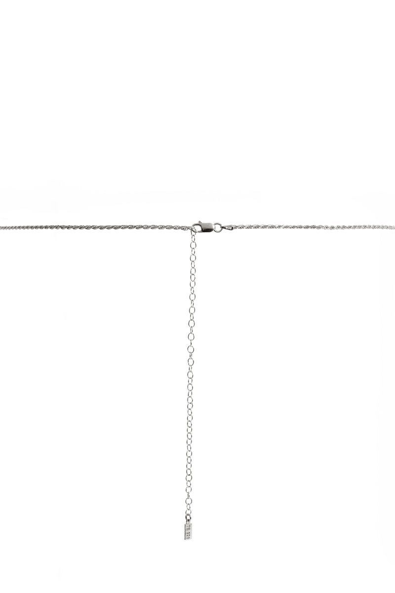 Rope Belly Chain in Silver