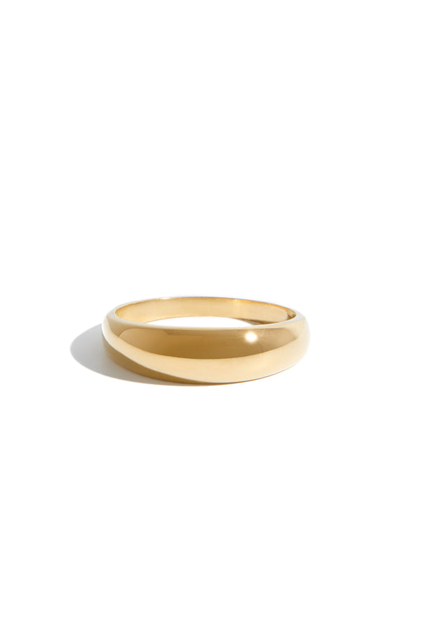 Basic Dome Ring in Gold