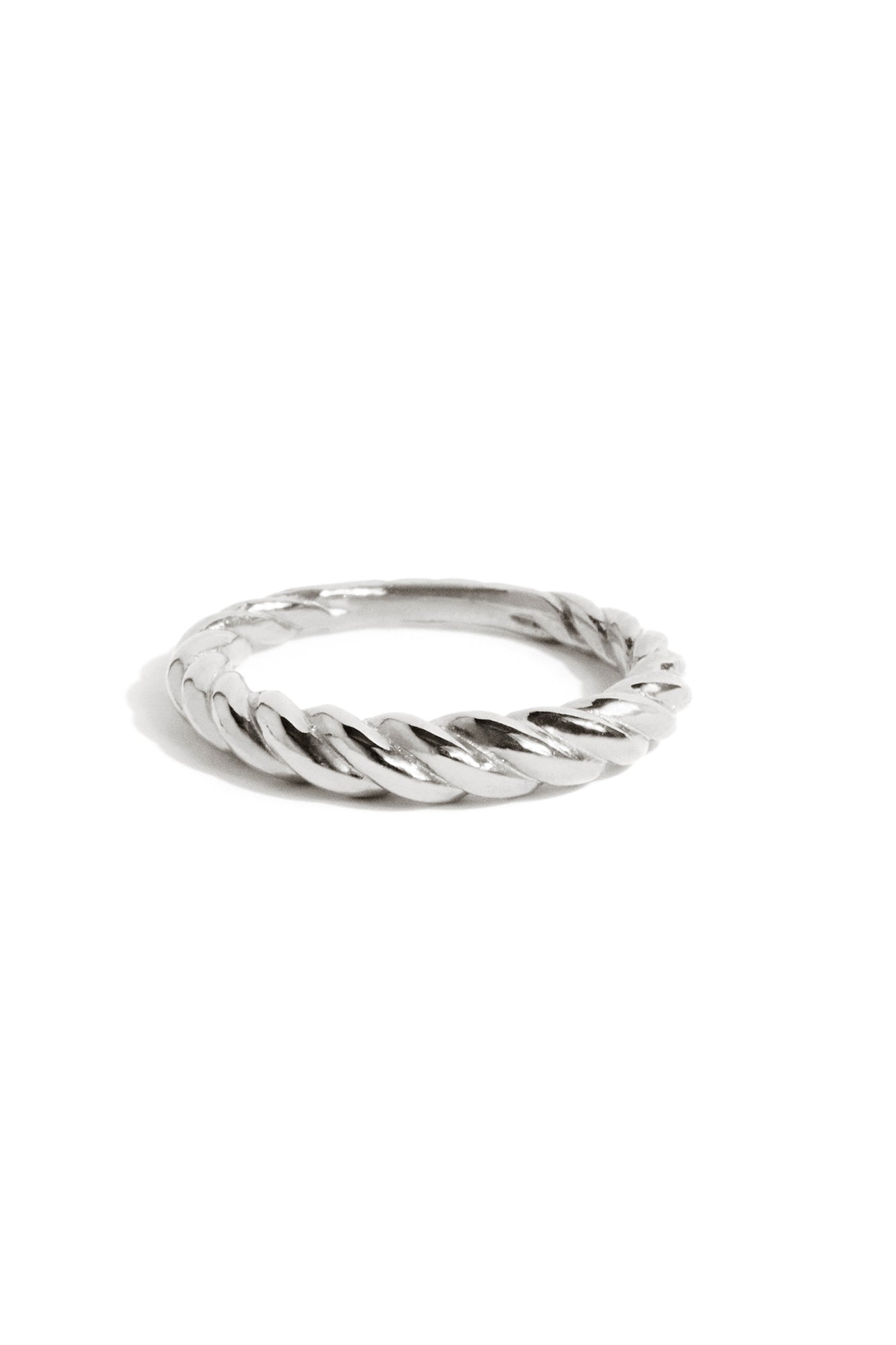 Bague Tr ss e Maxi en Argent Le Manoir