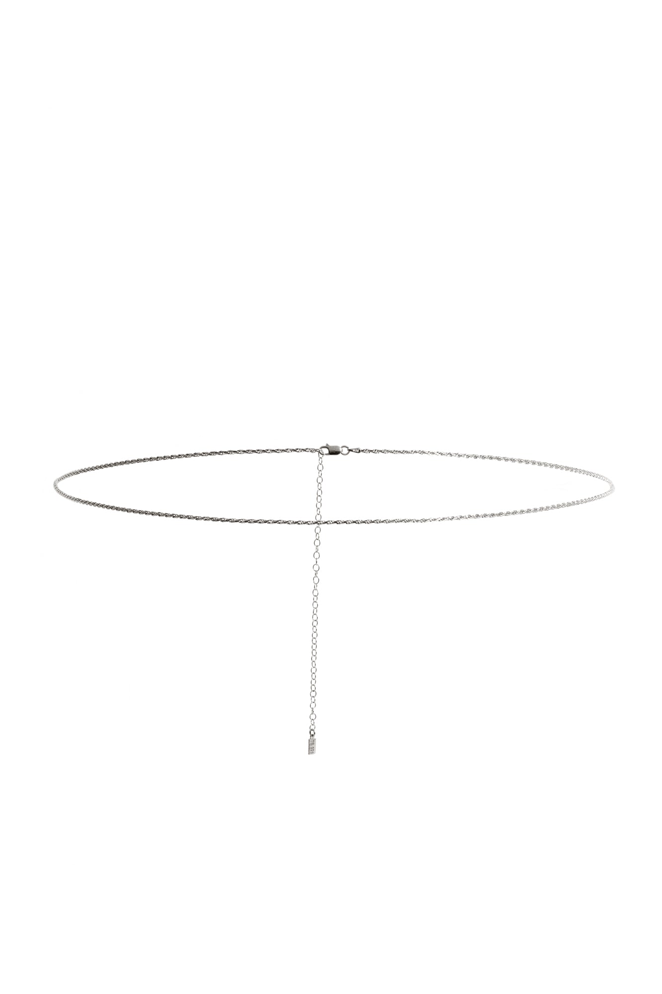 Rope Belly Chain in Silver – Le Manoir®