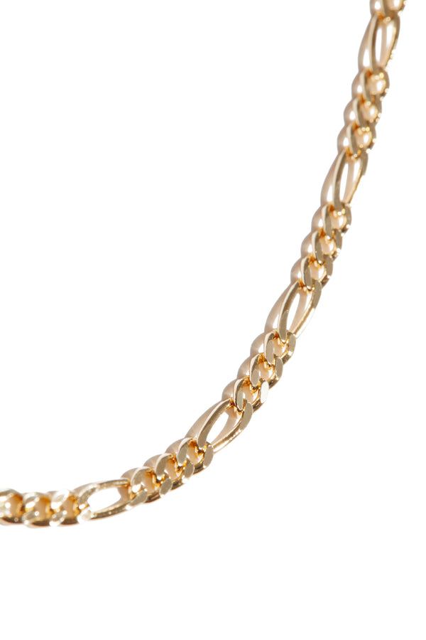 Regular Figaro Chain in Gold