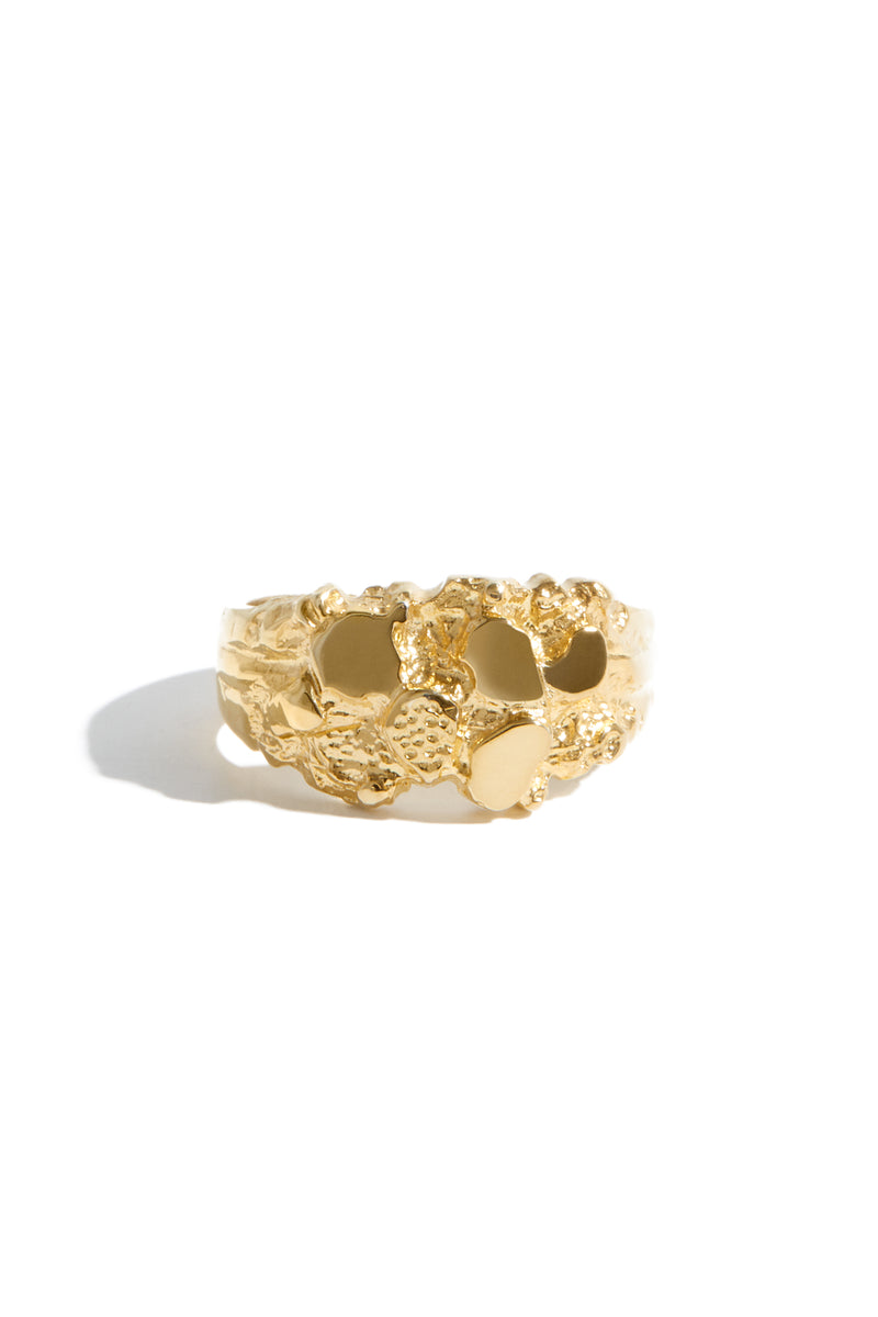 Nugget Ring in Gold