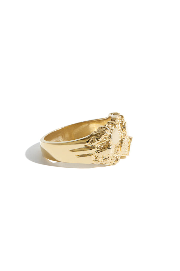 Nugget Ring in Gold
