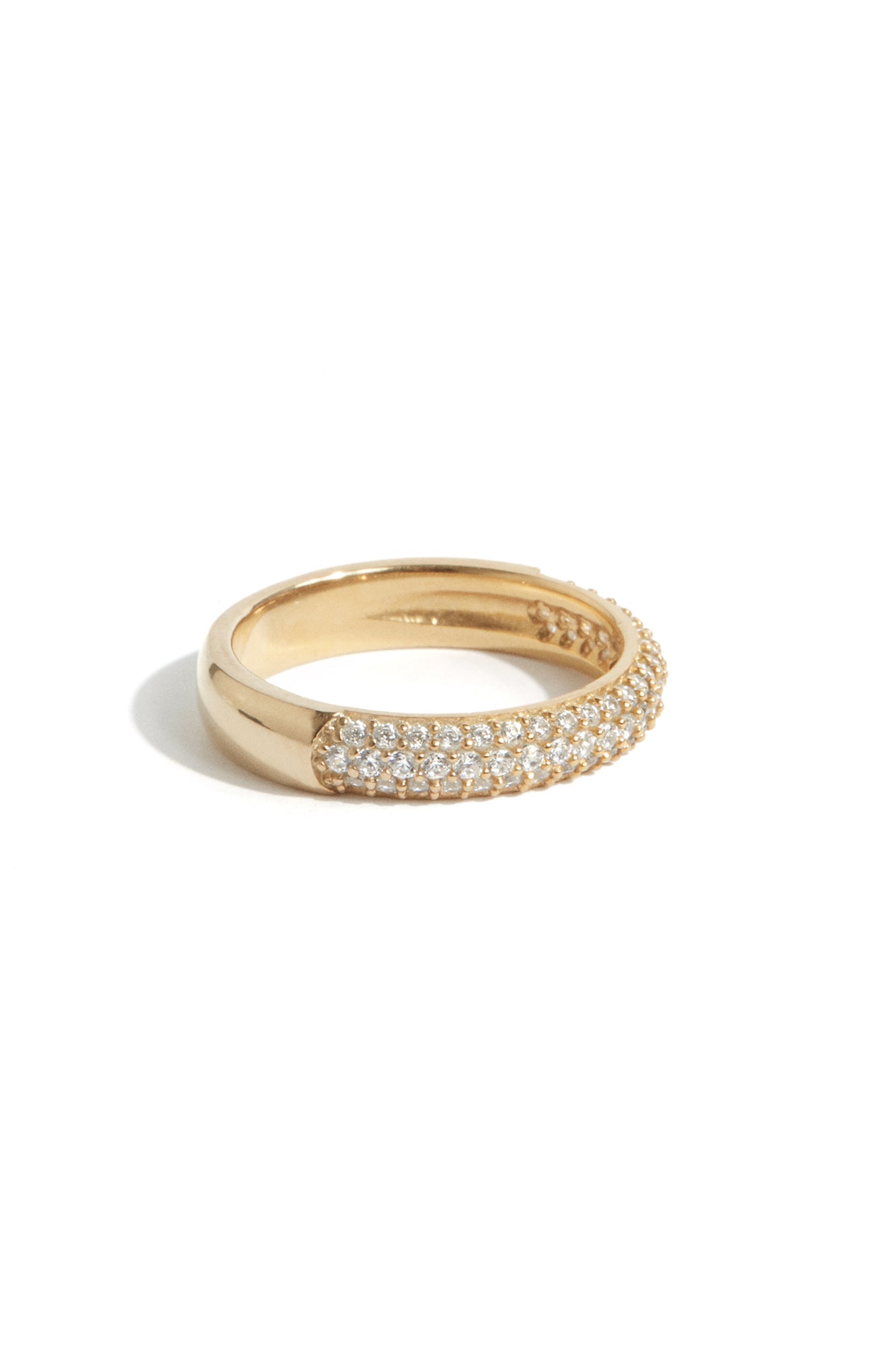 Pavé Ring in Gold – Le Manoir®
