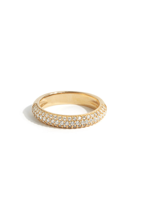 Pavé Ring in Gold