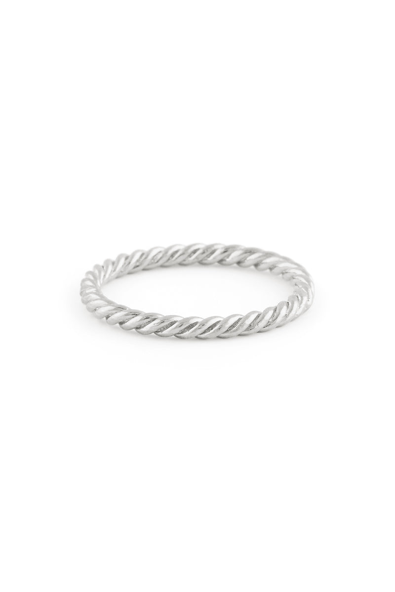 Braided Ring in Silver