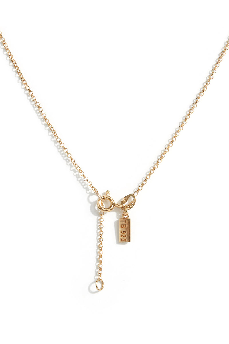 Solitaire Necklace in Gold