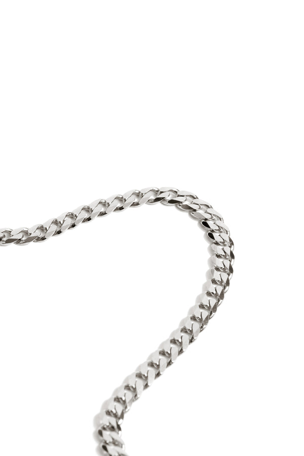 Delicate Curb Chain Ring in Silver – Le Manoir®