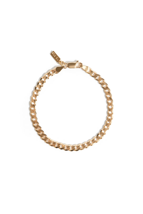 Curb Bracelet in Gold