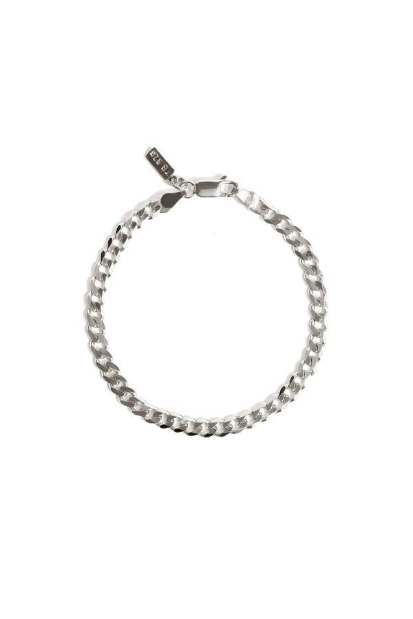 Curb Bracelet in Silver